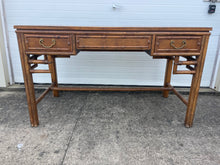 Load image into Gallery viewer, Ficks Reed Desk Faux Bamboo/Rattan Writing Desk