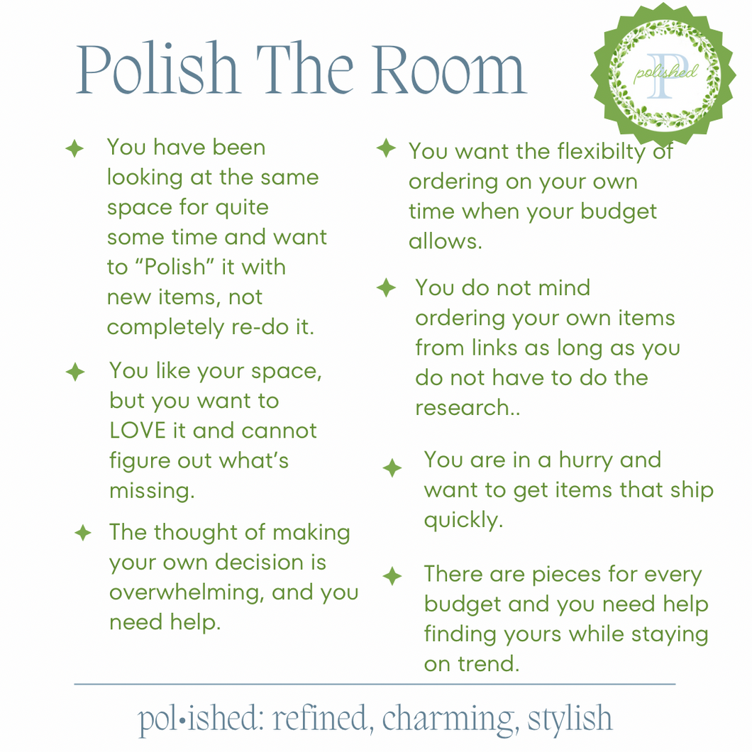 What is Polish the Room and Who is it Right for?