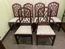 Load image into Gallery viewer, Fretwork Back Chairs - Set of 6