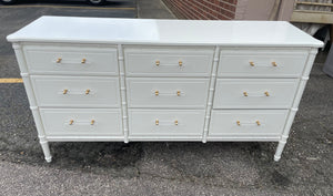 Ready to Ship, White Lacquered Dresser