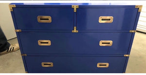 6-drawer Campaign Dresser