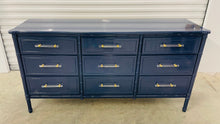 Load image into Gallery viewer, Florida Furniture Faux Bamboo Dresser - 9 drawer