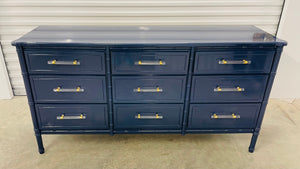 Florida Furniture Faux Bamboo Dresser - 9 drawer