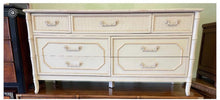 Load image into Gallery viewer, Broyhill Faux Bamboo - 7 Drawer